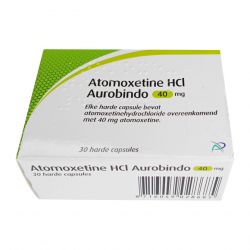 Атомоксетин HCL 40 мг Европа :: Аналог Когниттера :: Aurobindo капс. №30 в Омске и области фото